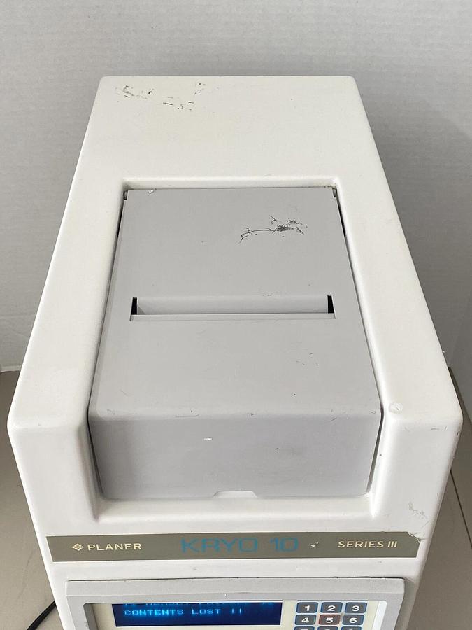 Used PLANER Biomed KRYO 10 Series 3 III Controlled Rate Freezer K10-22