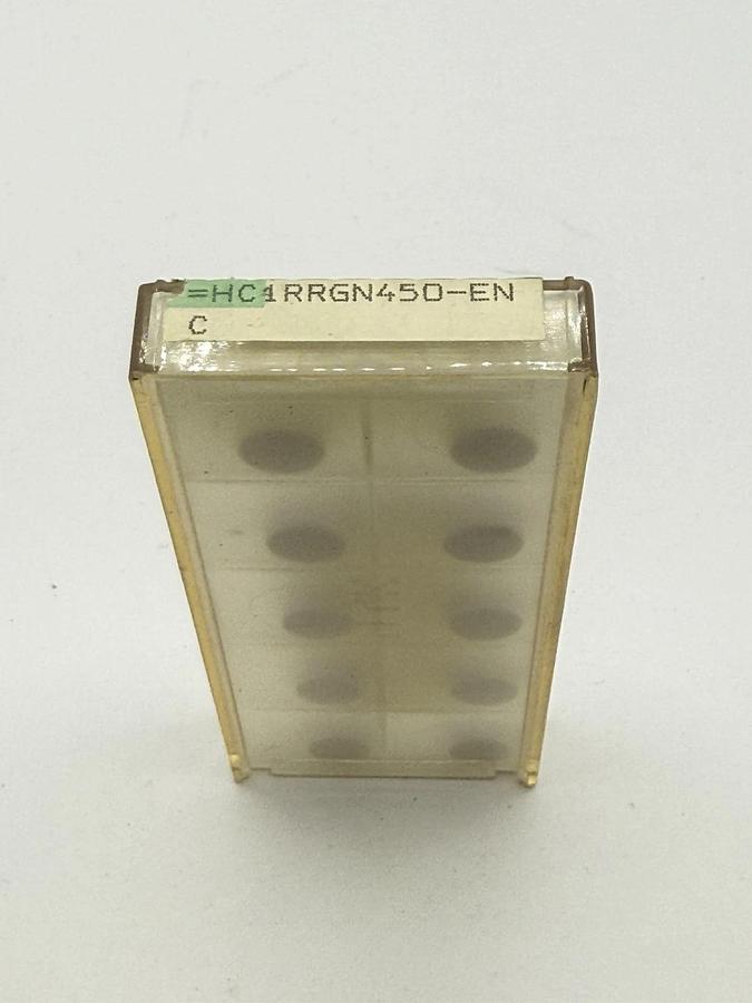 Used NTK Turning Inserts white Ceramic HC1RRGN250-ENC