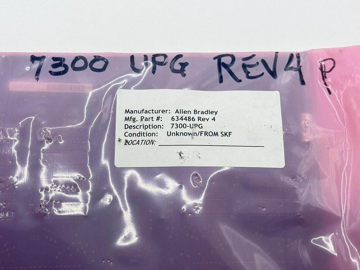 Used Allen Bradley 7300-UPG / 7300UPG