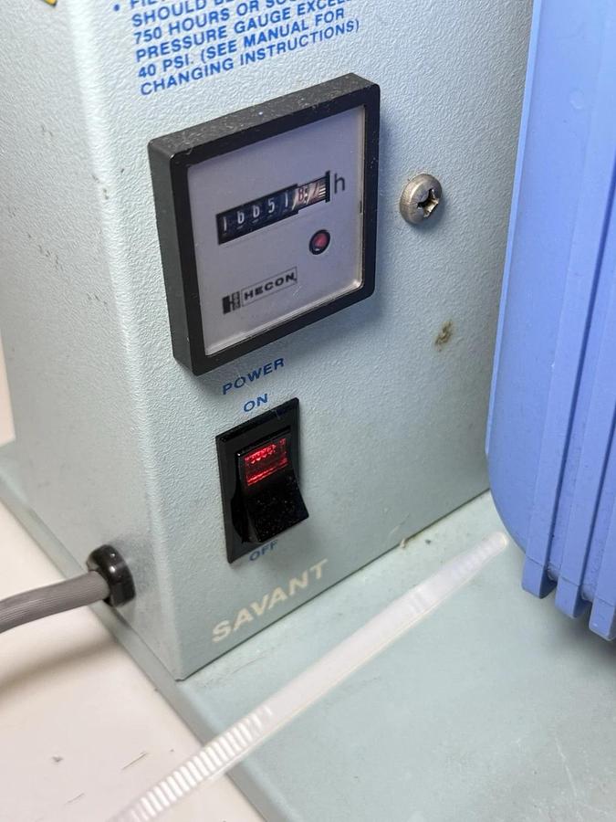 Used Savant Instruments - Recirculating Oil Filtration Pump Laboratory VPOF100
