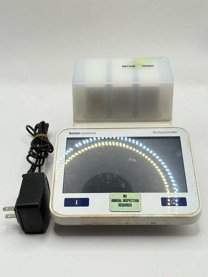 Used Mettler Toledo SevenExcellence Benchtop meter pH/mV and Conductivity modules