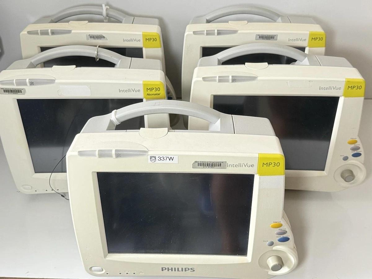 Used Philips IntelliVue MP30 Patient Monitor - Working Condition