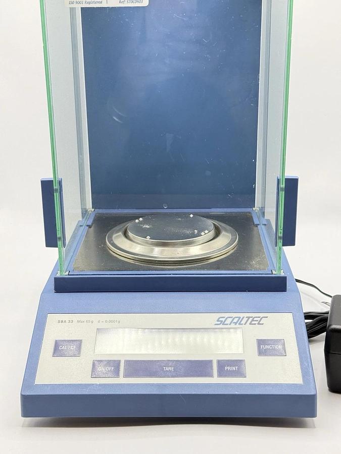 Used SCALTEC Instruments SBA 33 Digital Laboratory Scale Balance