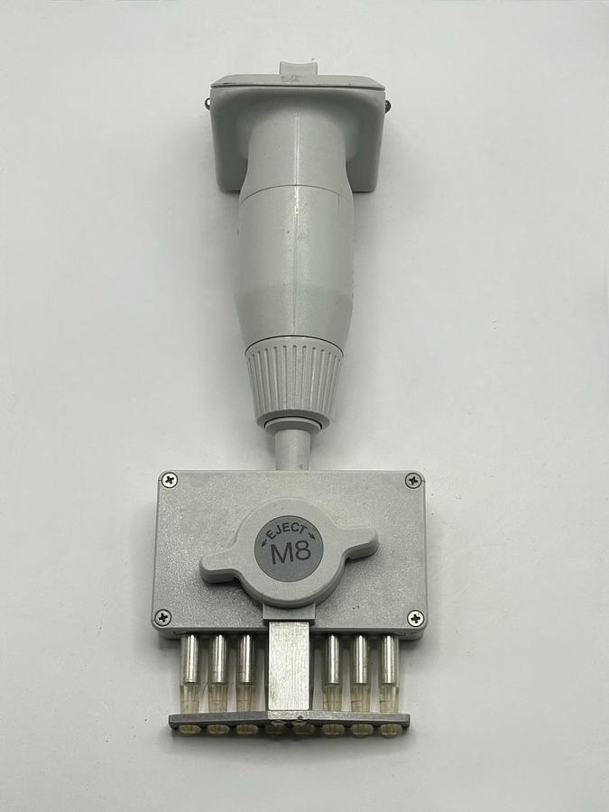 Used Rainin EDP M8 Electronic Digital Pipette Hand Held 8 Channel