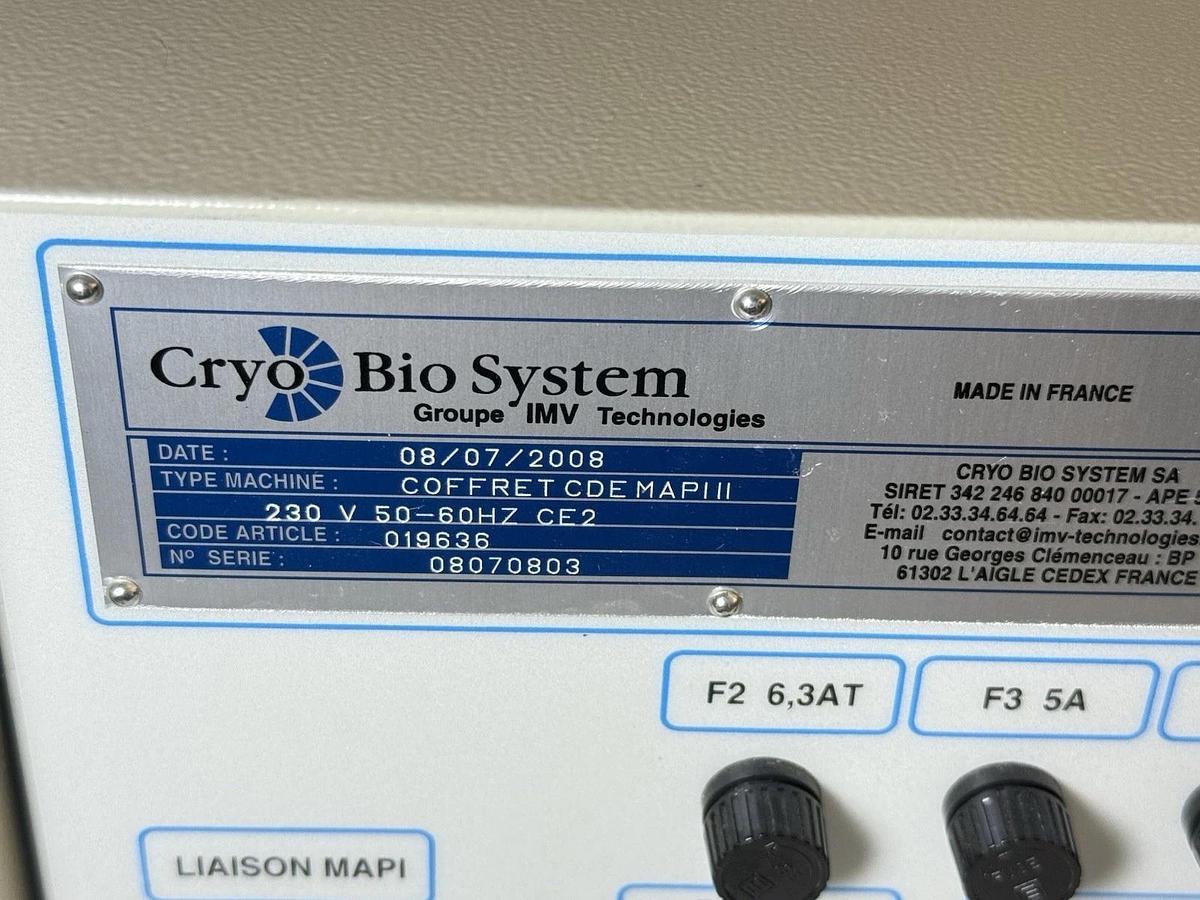 Used Cryo Bio System / Groupe IMV Technologies - Coffret CDE MAPI 2