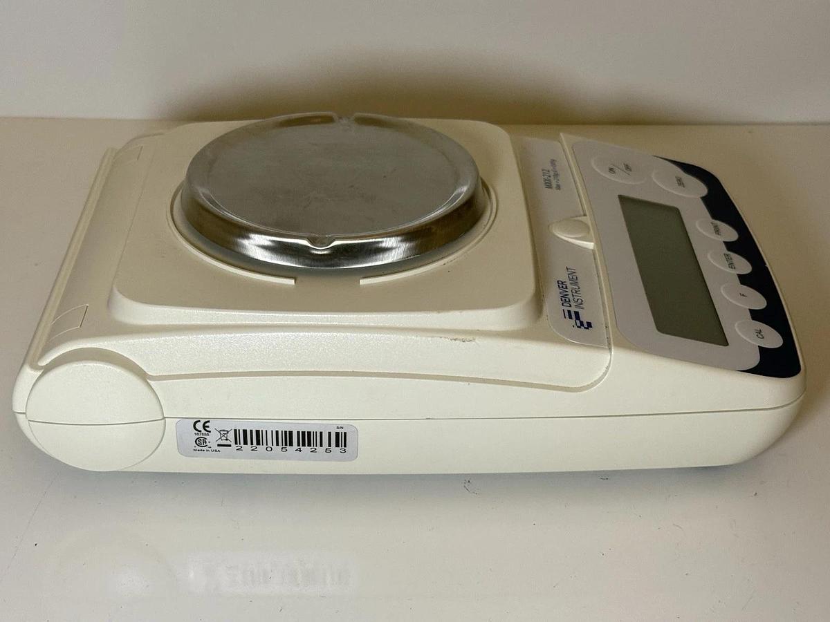 Used Denver Instrument MXX-212 Electronic Lab Scale Balance