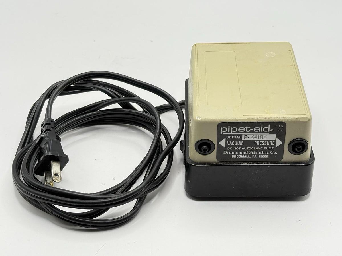 Used Drummond Scientific Pipet-Aid Vacuum Pressure Pump Unit 115V