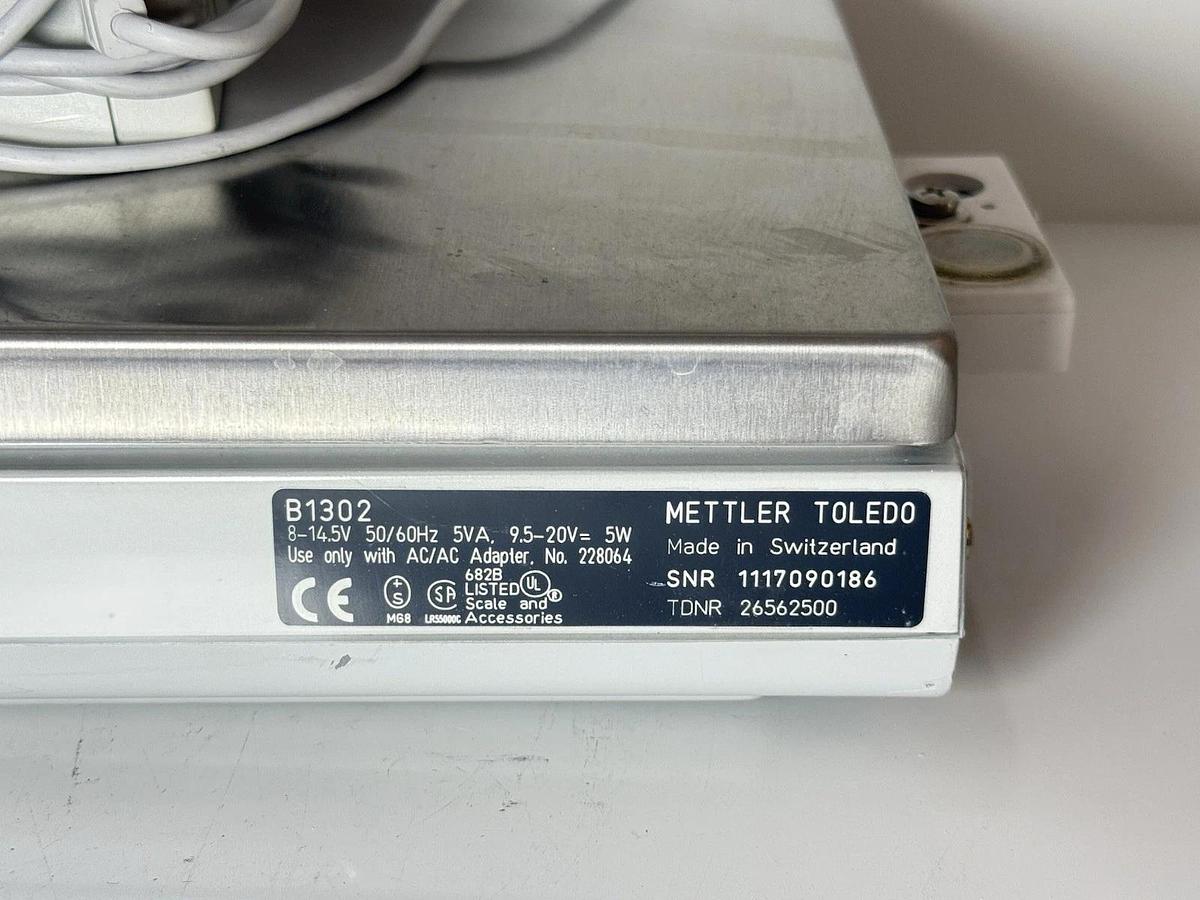 Used Mettler Toledo B1302 College Laboratory Digital Balance Scale (Max. 1310g)