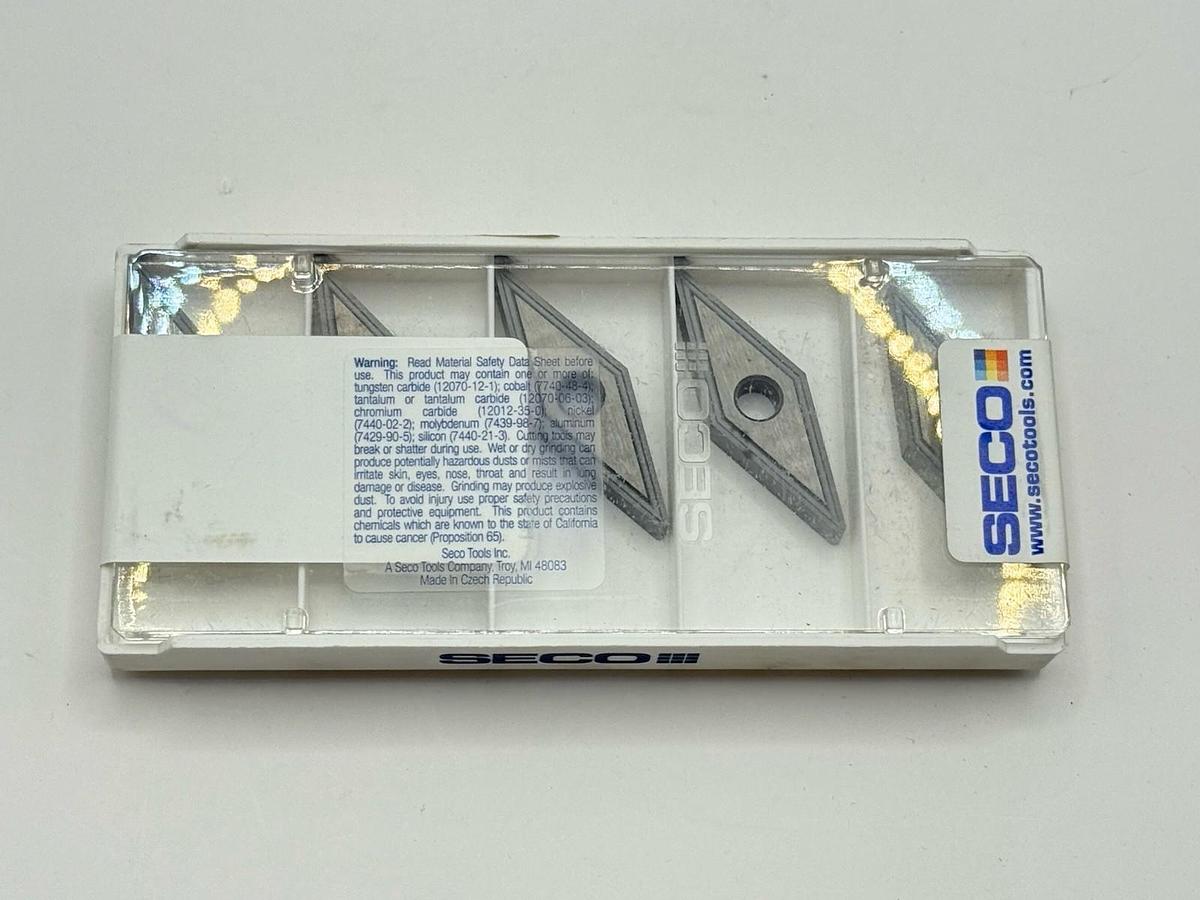 Used SECO Carbide inserts VNGG220408-M1 883 / VNGP 432F-M1-203 (EDP 48723)