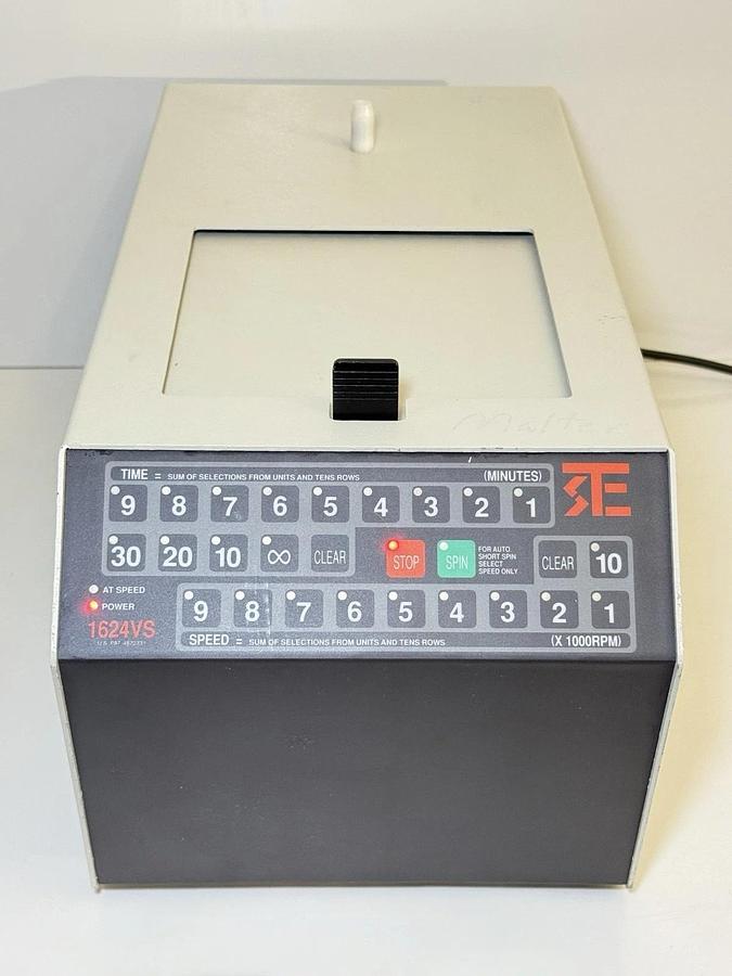 Used Taylor Scientific Equipment 1624VS-3 Centrifuge (4822331) w/24-Place Rotor + lid