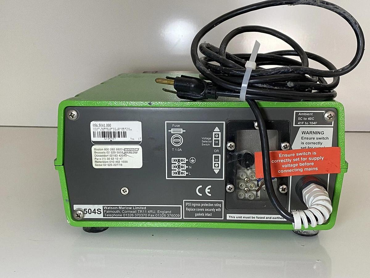 Used Watson Marlow 504S Peristaltic pump easy load drive head MKII IP55
