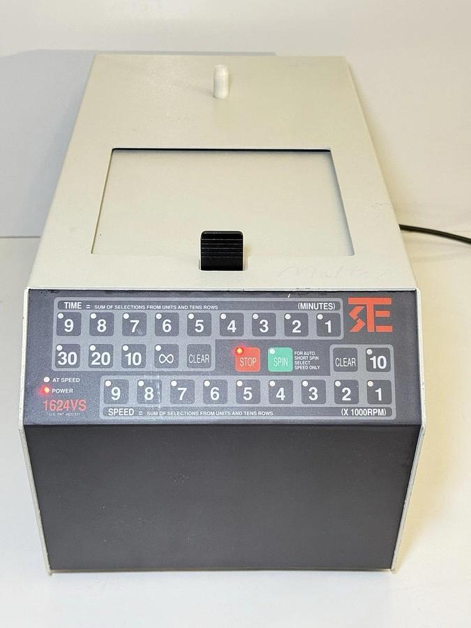 Used Taylor Scientific Equipment 1624VS-3 Centrifuge (4822331) w/24-Place Rotor + lid