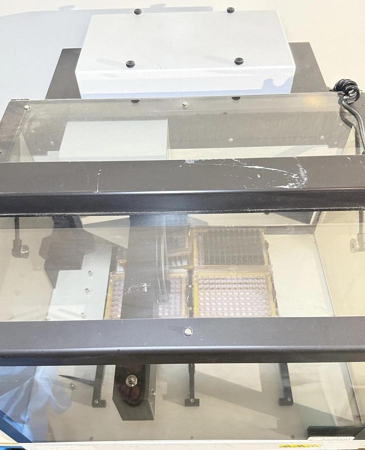 Used Corbett Robotics CAS1200 Automated Real-Time Quantitative PCR Pipetting System