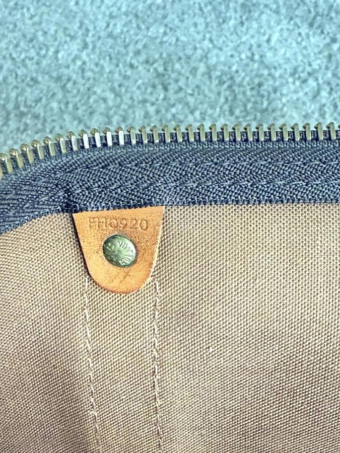 Used Louis Vuitton Monogram Keepall Boston Bag 60 Large Travel Bag