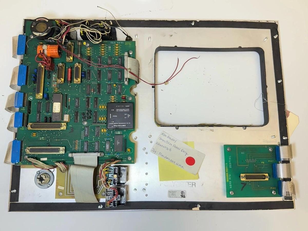 Used Allen Bradley Series 8200 Front Panel AG6000708