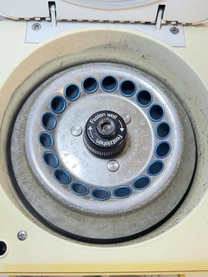 Used Eppendorf Centrifuge 5415 C Microcentrifuge W/Rotor 5402 5415