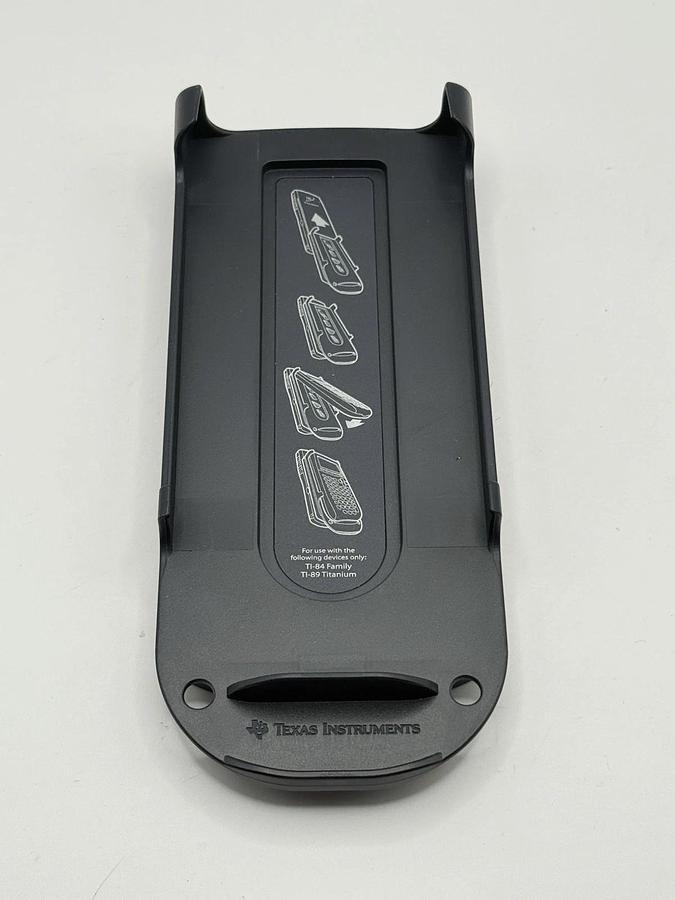 Used Texas Instruments Calculator TI-84 TI-89 Slide Case Cover Only - Black