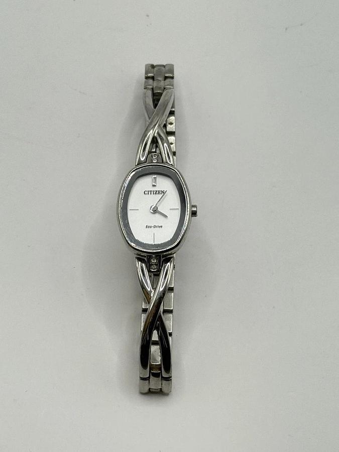 Used Citizen Eco-Drive B023-S100534 Dainty Silver Stainless steel Women’s Watch