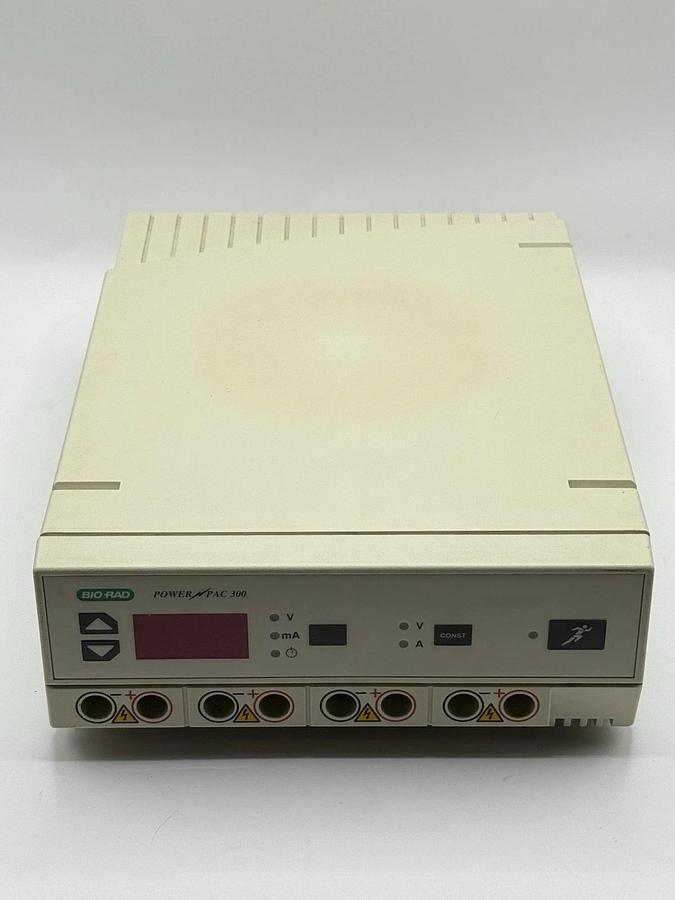 Used Bio-Rad Power PAC 300 Gel Electrophoresis System Power Supply Unit | Powers On