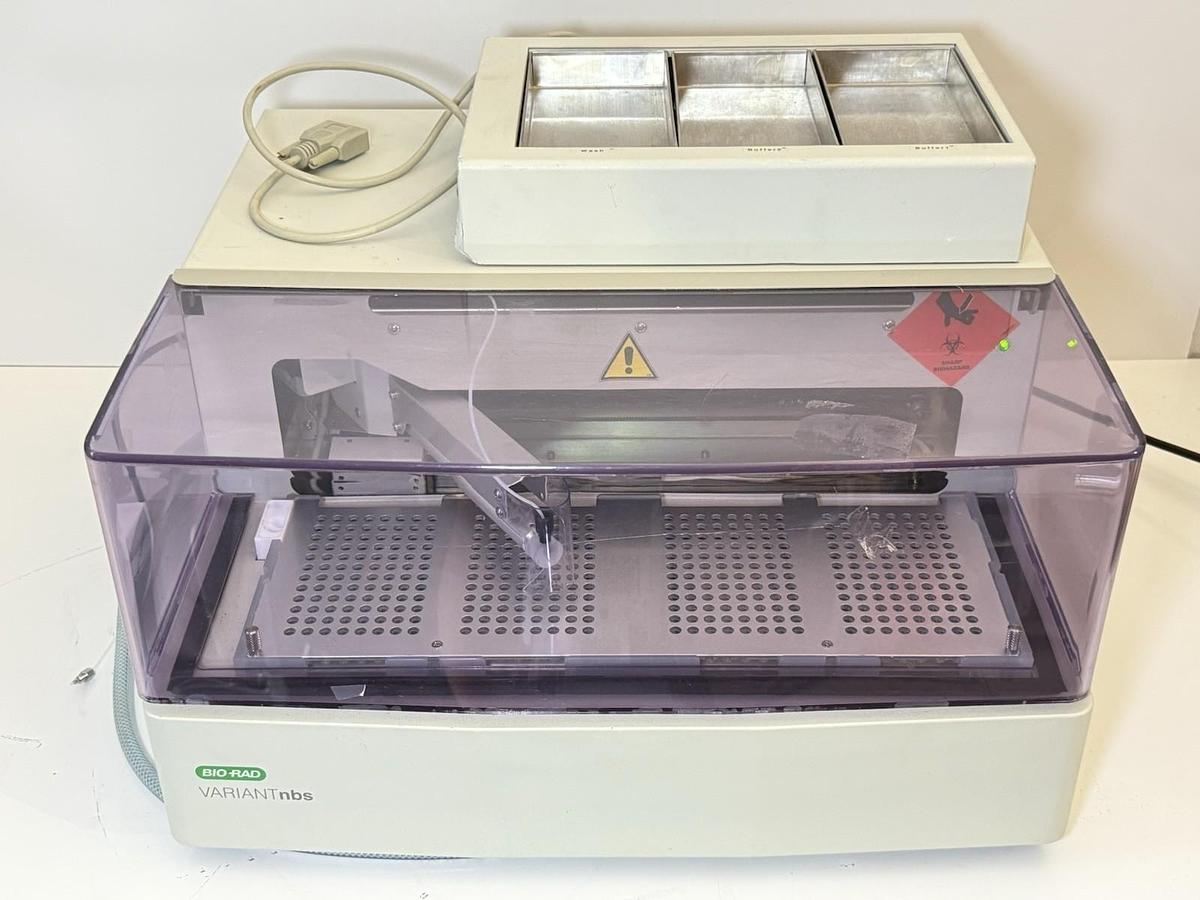 Used Bio-Rad VARIANT nbs VNAS AutoSampler with VARIANT Rack