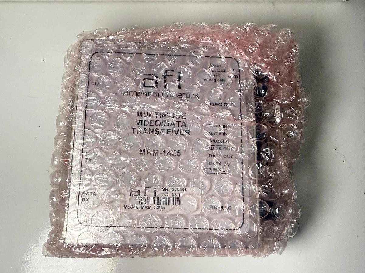 AFI American Fibertek MRM-1485 Video Two Way RS485 Module RX