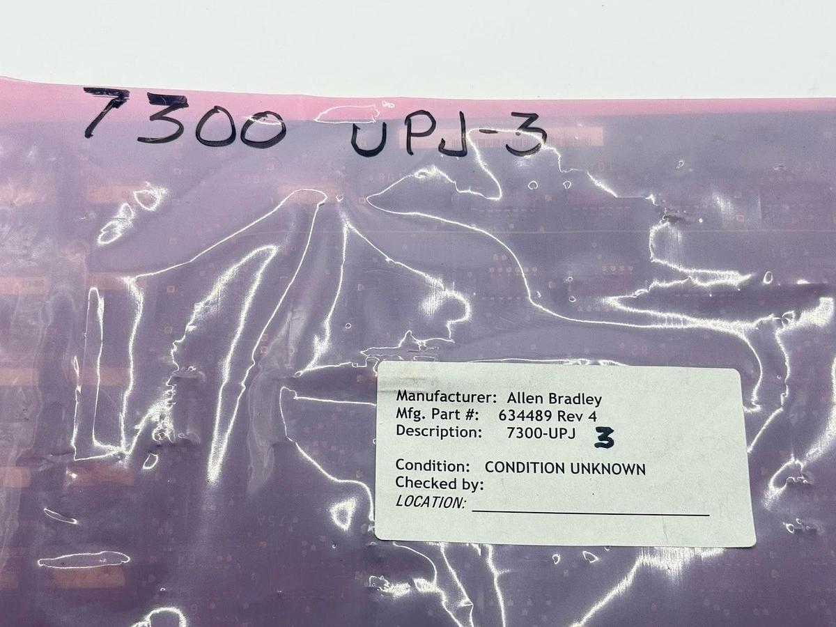 Used Allen Bradley 7300-UPG-3 / 7300UPG3