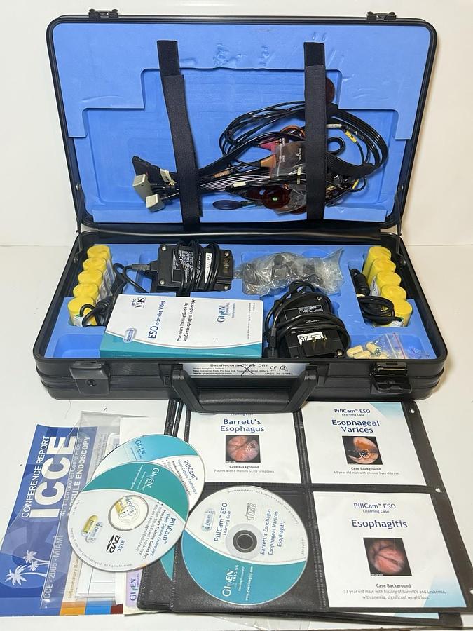 Used Glen Imaging PillCam Recorder Accessories - Replacement Parts : Leads, Batteries