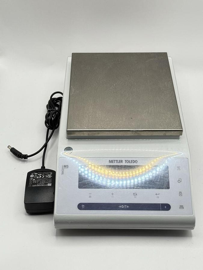 Used METTLER TOLEDO MS1602S /03 Scale Newclassic MS Toploading Balance 1620g X 0.01g