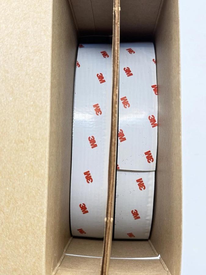 Used NEW 3M Hook and Loop Fastener MP3526N/MP3527N, Black, 2 Rolls / Box