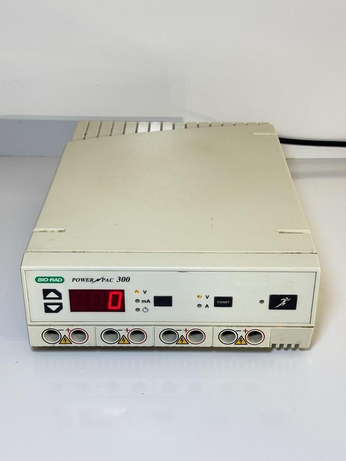 Used Bio-Rad BioRad Power PAC 300 Gel Electrophoresis System Power Supply Unit