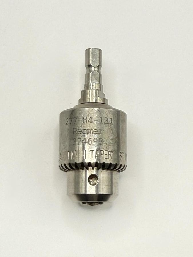 Used Zimmer Jacobs Chuck 1-Taper Stainless 1M, 0-1/4” 277-84-131