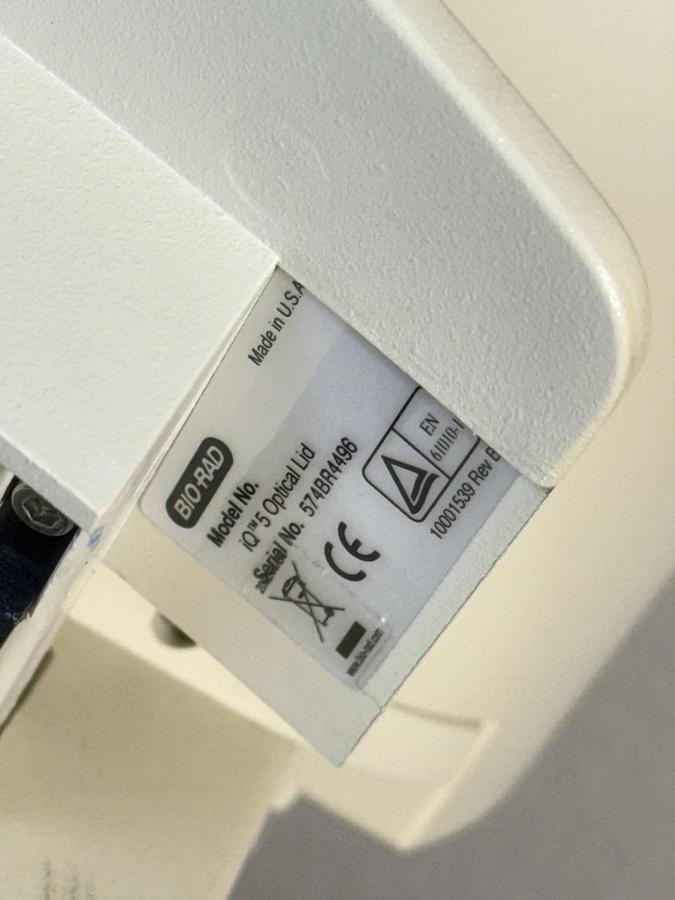 Used BIO-RAD Bio Rad iCycler MyiQ2 Two Color Real-Time PCR System