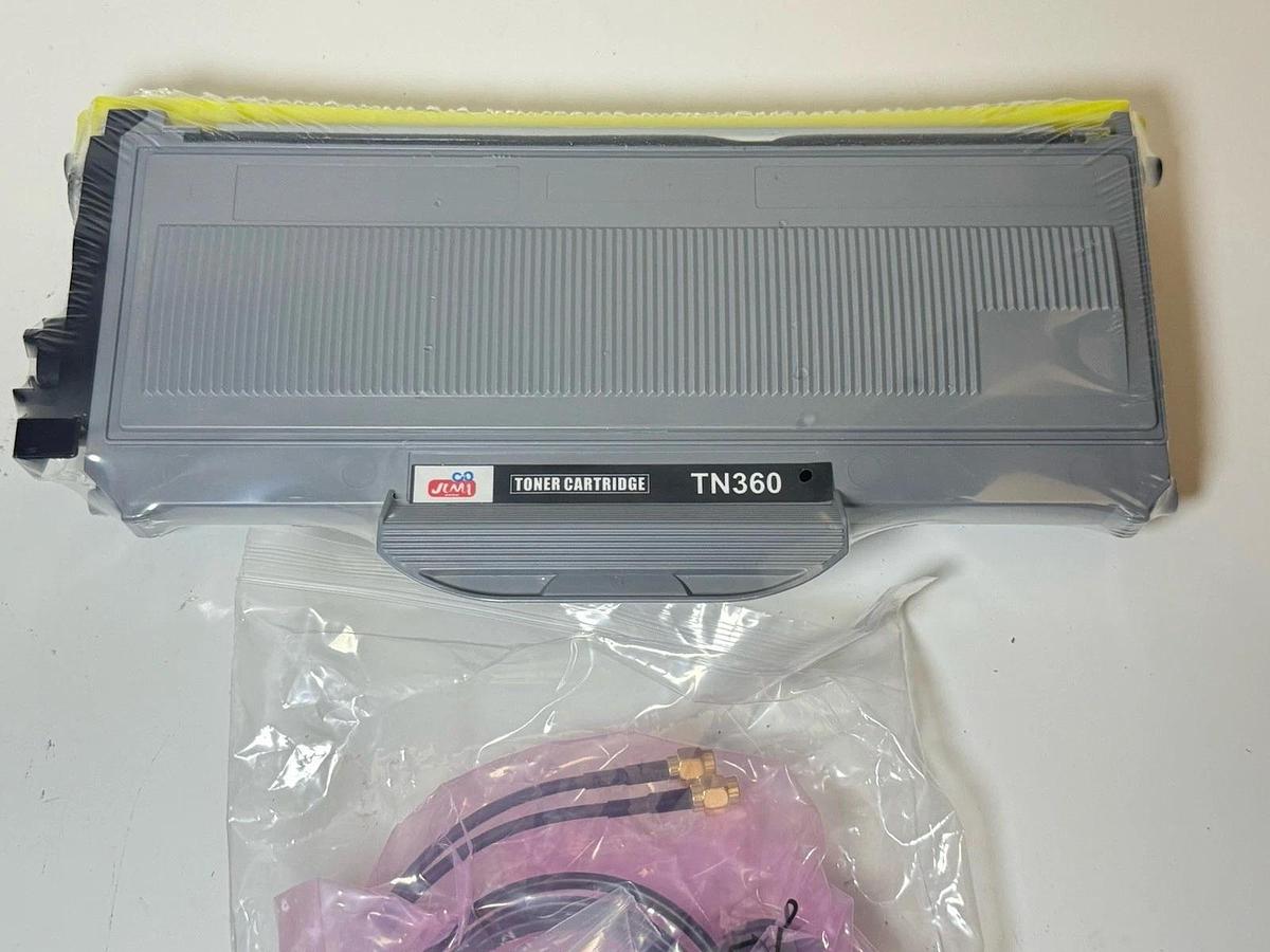 Used New JIMIGO TN-360 High Yield Toner Cartridge - Black 636123915619