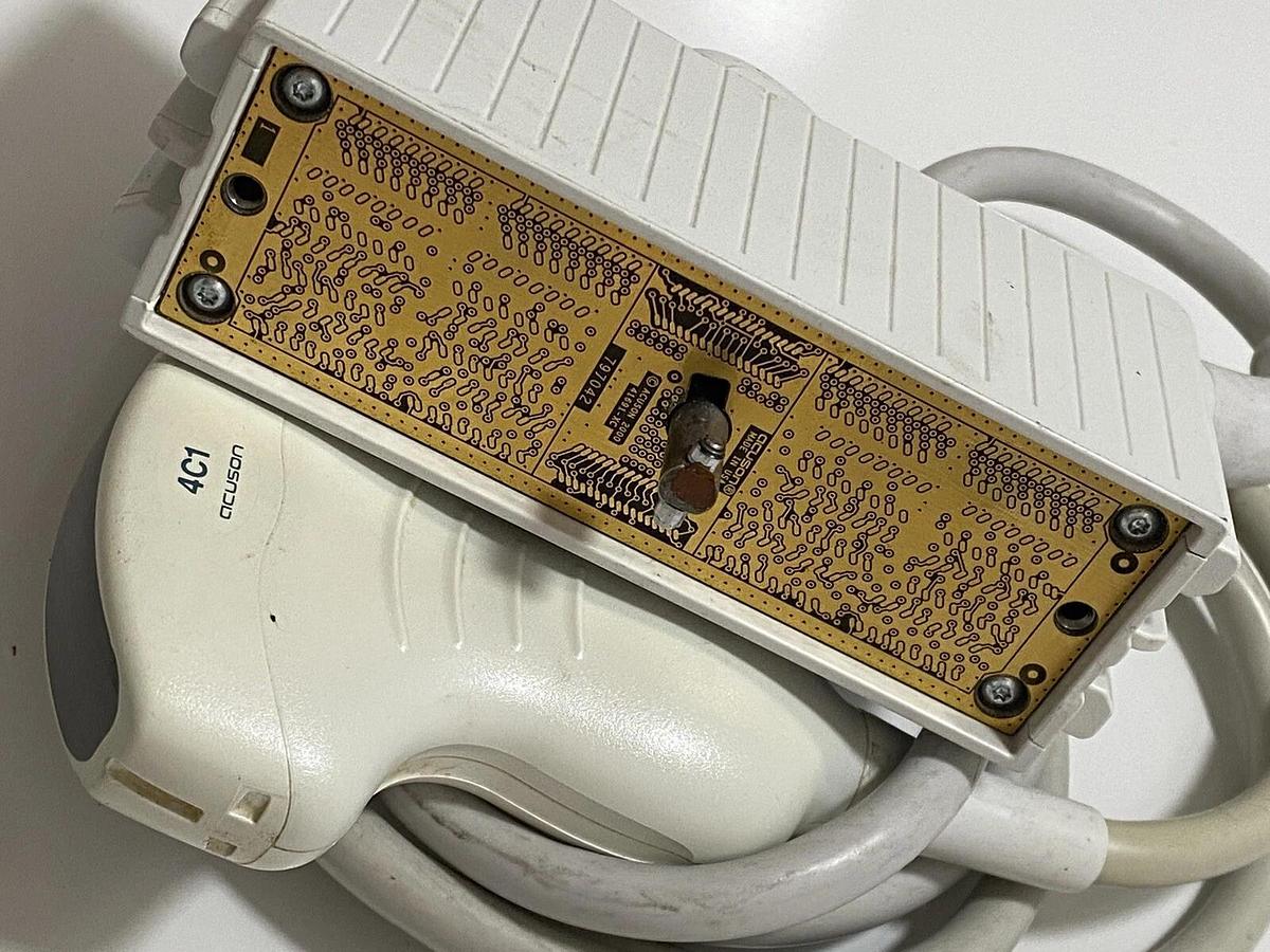 Used Acuson 4C1 Ultrasound Probe Transducer 08258525