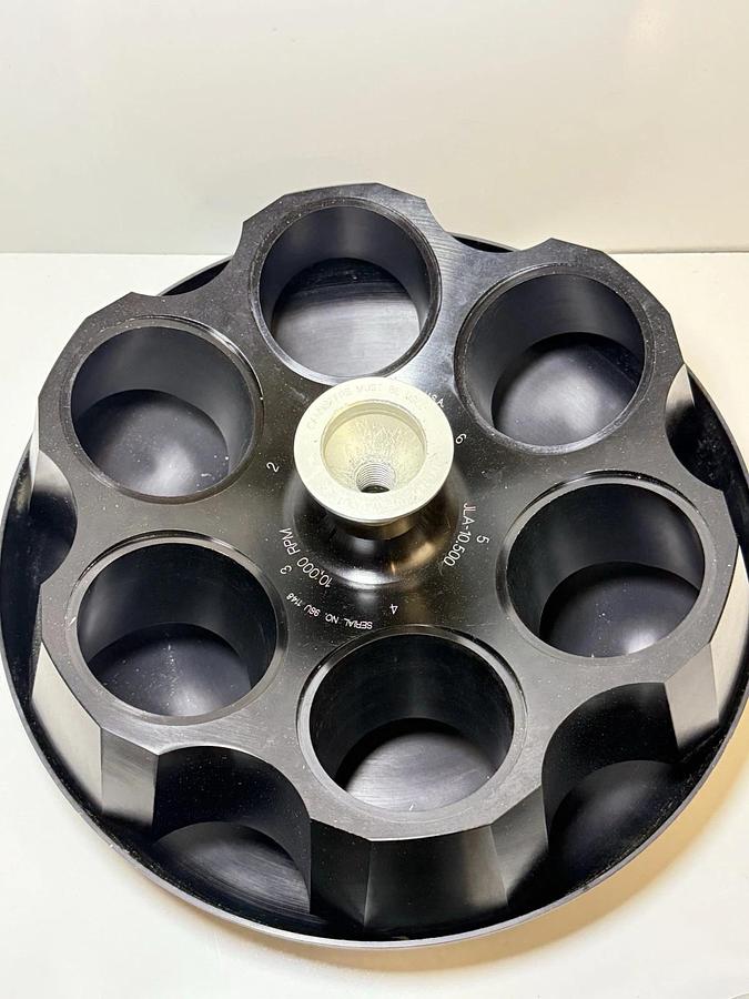Used Beckman Coulter JLA-10.500 Fixed Angle Centrifuge Rotor 10000 RPM