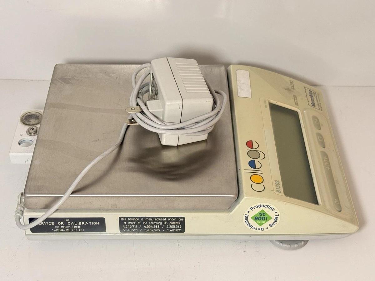 Used Mettler Toledo B1302 College Laboratory Digital Balance Scale (Max. 1310g)