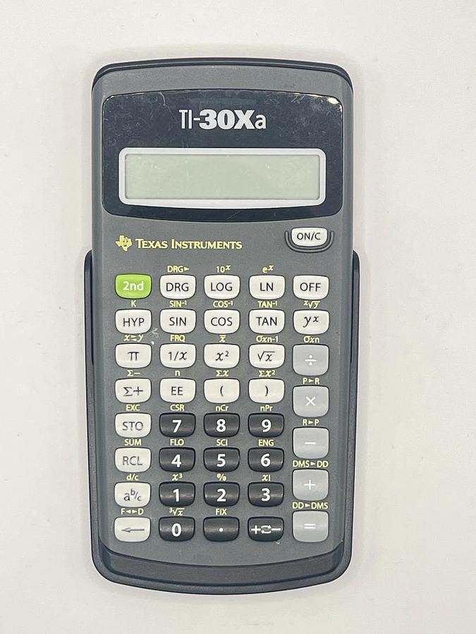 Used Texas Instruments TI-30Xa Scientific Calculator- Tested Working 33317029990