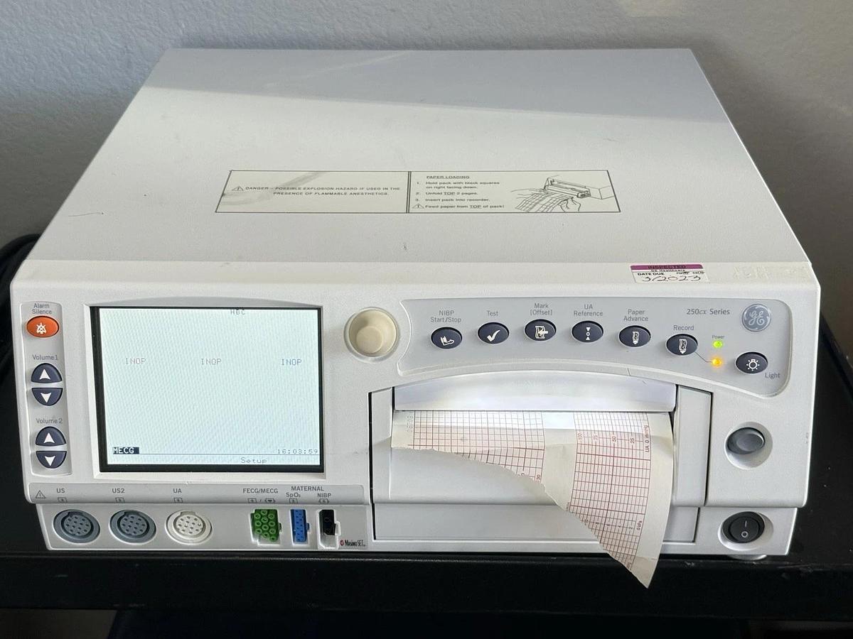 Used GE Healthcare Corometrics 250cx Series Model 259CX Monitor