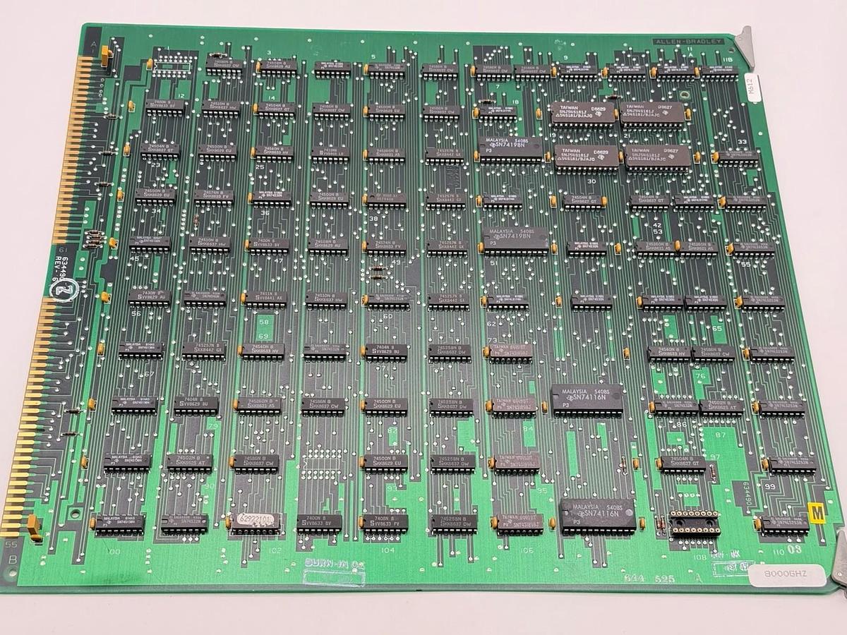 Used Allen Bradley 8000-GHZ / 8000GHZ 634490 Arithmetic Logic Board Module