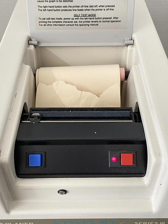 Used PLANER Biomed KRYO 10 Series 3 III Controlled Rate Freezer K10-22