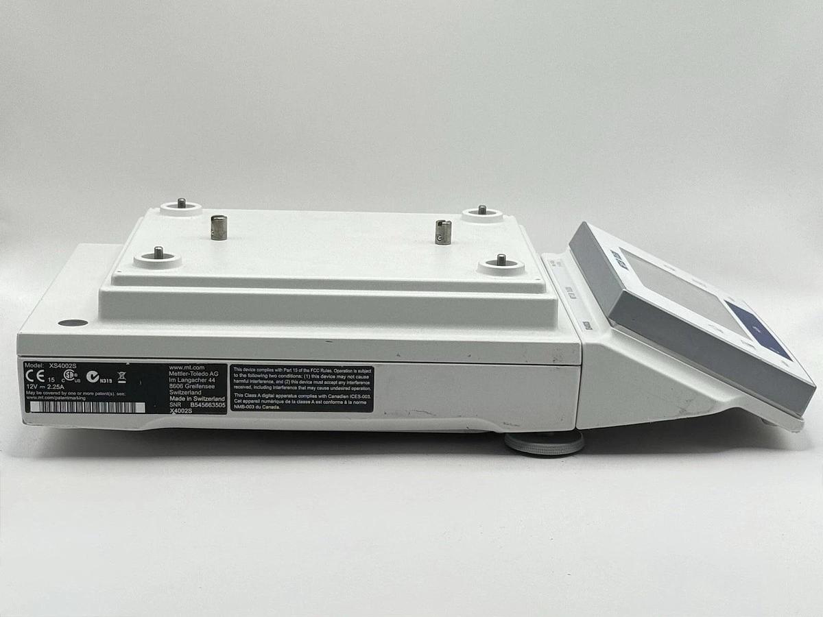 Used Mettler Toledo XS4002S Precision Balance Digital Laboratory Scale