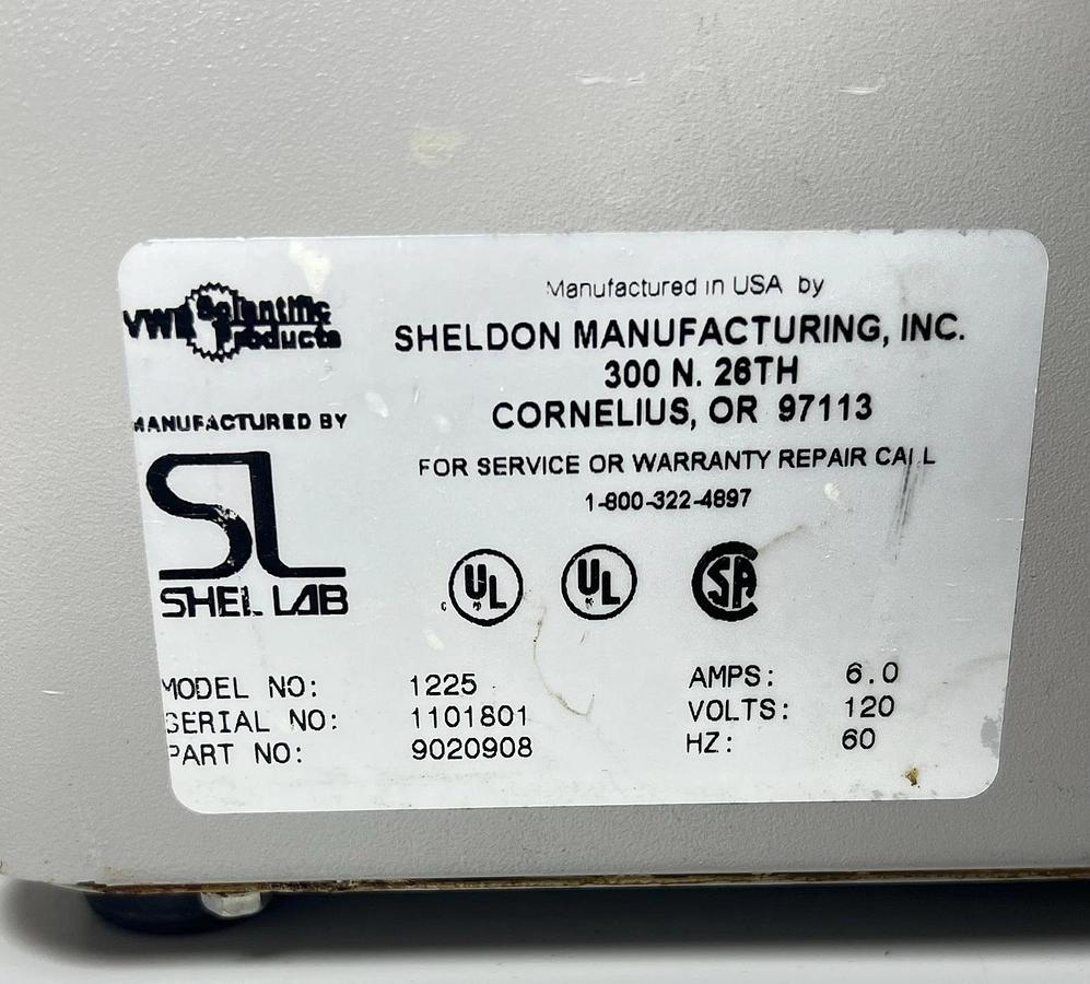 Used VWR Scientific 1225 Heated Digital Water Bath 9020908  - Tested Working!