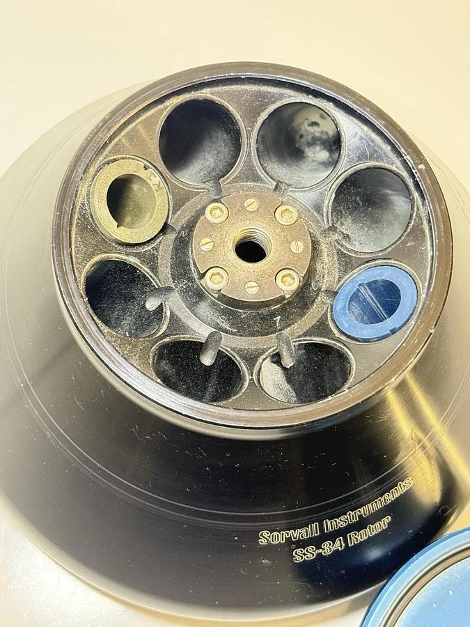 Used Sorvall Instruments SS-34 fixed angle centrifuge Rotor - 8 x 50ml