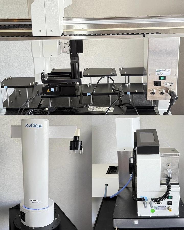 Used Hudson Robotics Micro 10x FLT2 + SOLO SOL9 + SciClops PCE6 System w/ Accessories