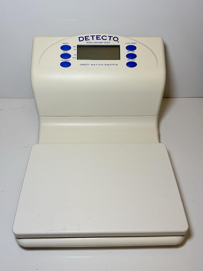 Used Detecto 8440 Baby Scale Digital Platform Scale