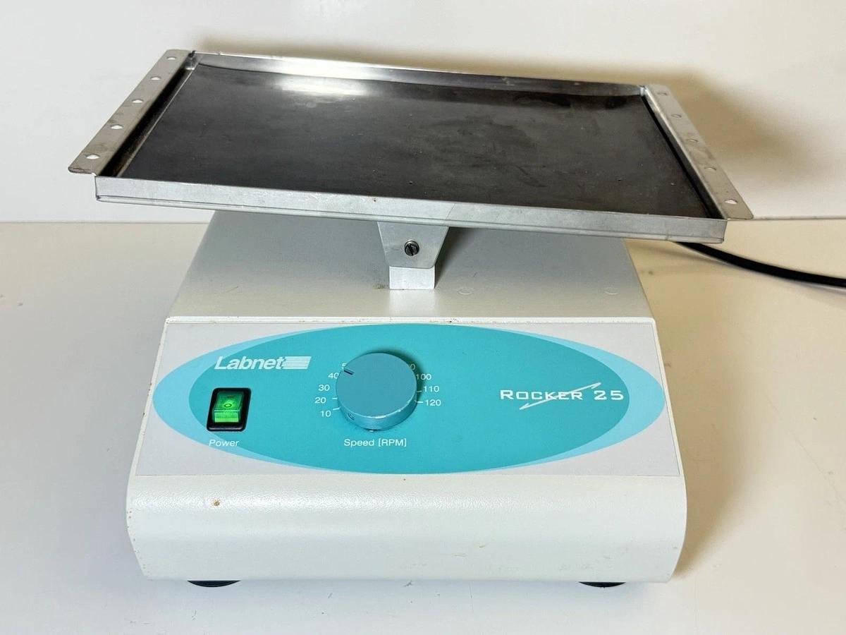 Used Labnet Rocker 25 Precision High-Capacity Bench Rocker Mixer Model: S2025