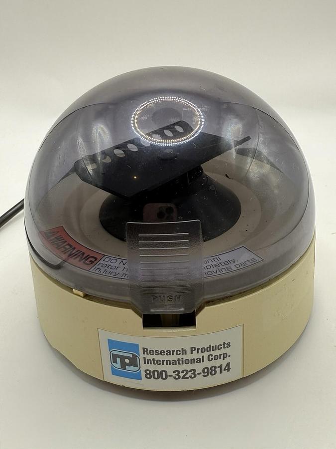 Used TOMY KOGYO Capsulefuge PMC-860 Micro Centrifuge w/ Butterfly Fixed Rotor