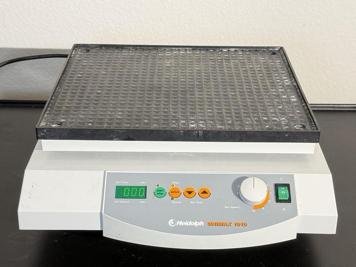 Used Heidolph UNIMAX 1010 DT Digital Platform Shaker Mixer 543-12310-04-4