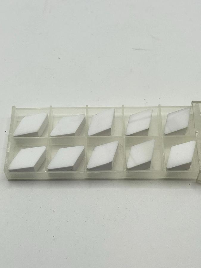 Used NTK Turning Inserts white Ceramic HC1DNGN453-ENC (5942610)