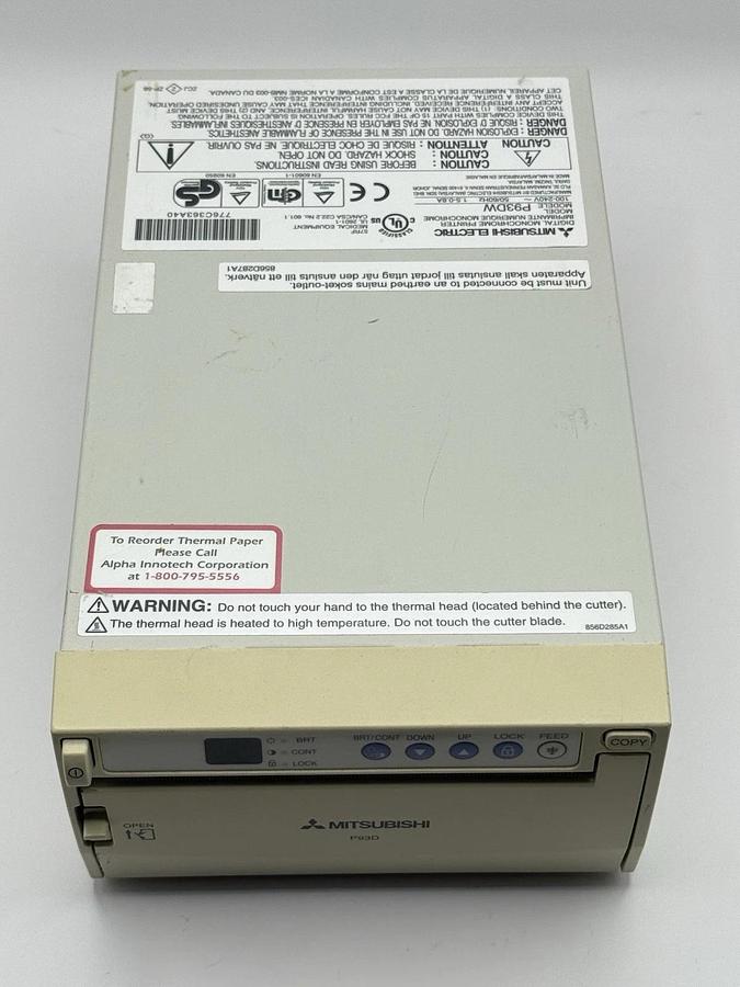 Used Mitsubishi P93D P93DW Digital Thermal Printer